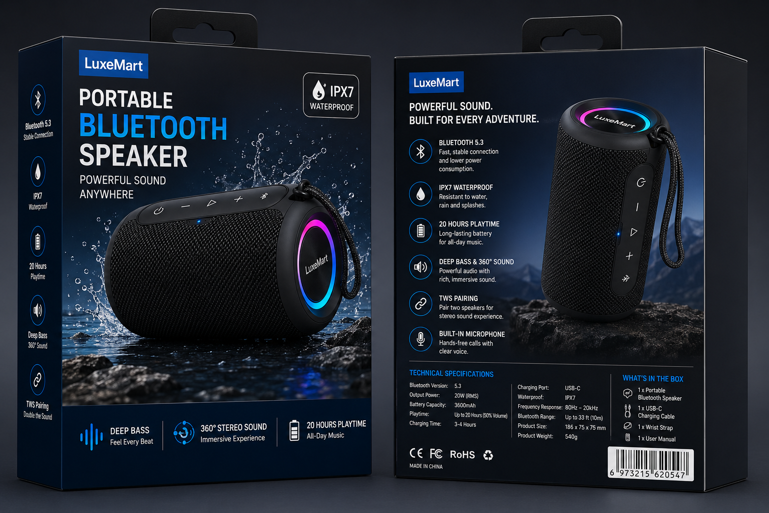 Portable Bluetooth Speaker