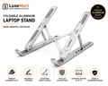 LuxeMart Foldable Aluminum Laptop Stand