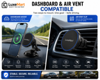LuxeMart Magnetic Wireless Car Phone Mount