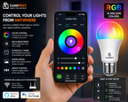 LuxeMart Smart Wi-Fi LED Light Bulb – RGB Color Changing, Voice Control
