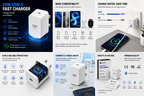 LuxeMart 20W USB-C Fast Charger – Compact Wall Plug Adapter for iPhone & Android